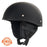 World's Smallest & Lightest DOT Open Beanie Helmet - Matte Black