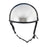 Smallest & Lightest DOT Open Beanie Helmet - Chrome