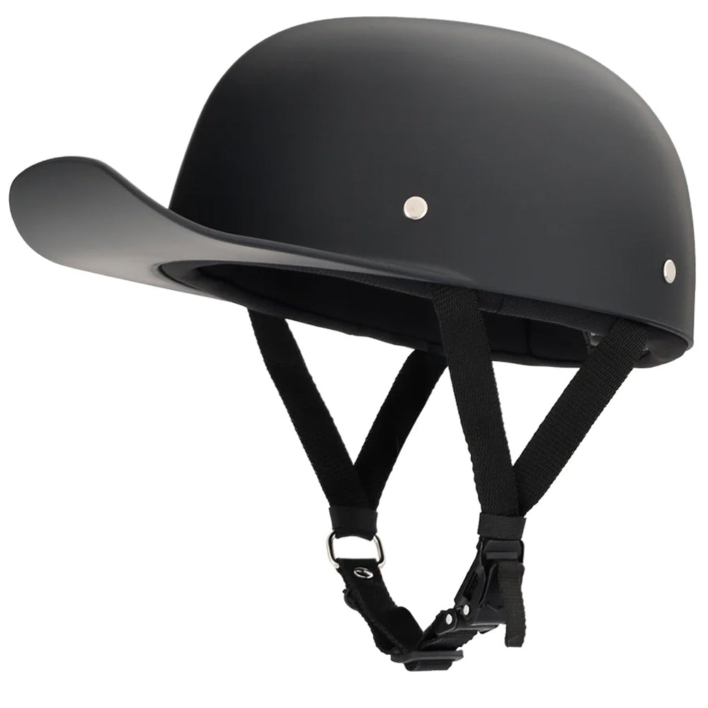 Baseball Cap Style DOT Motorcycle Helmet