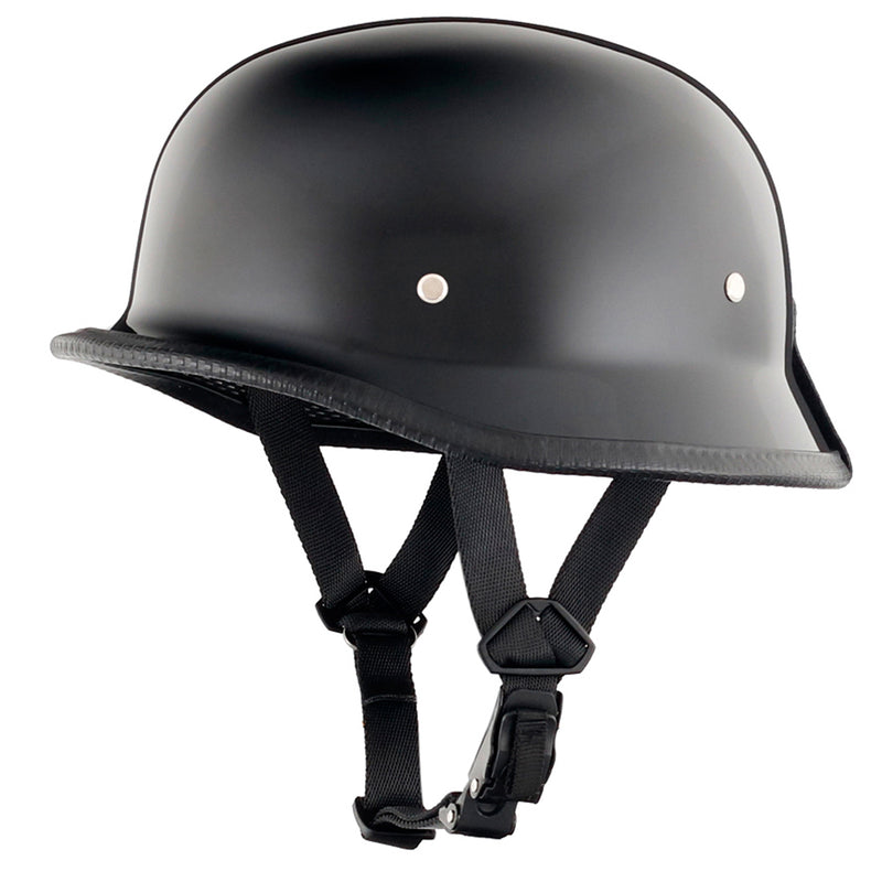 Mayan Style Half Helmet Lightweight German Style DOT Helmet