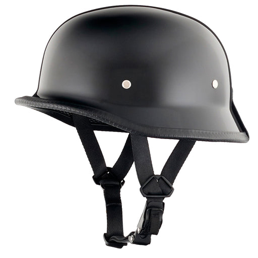 bright motorcycle helmet Mayan Style Half Helmet - Lightweight German Style DOT Approved Helmet