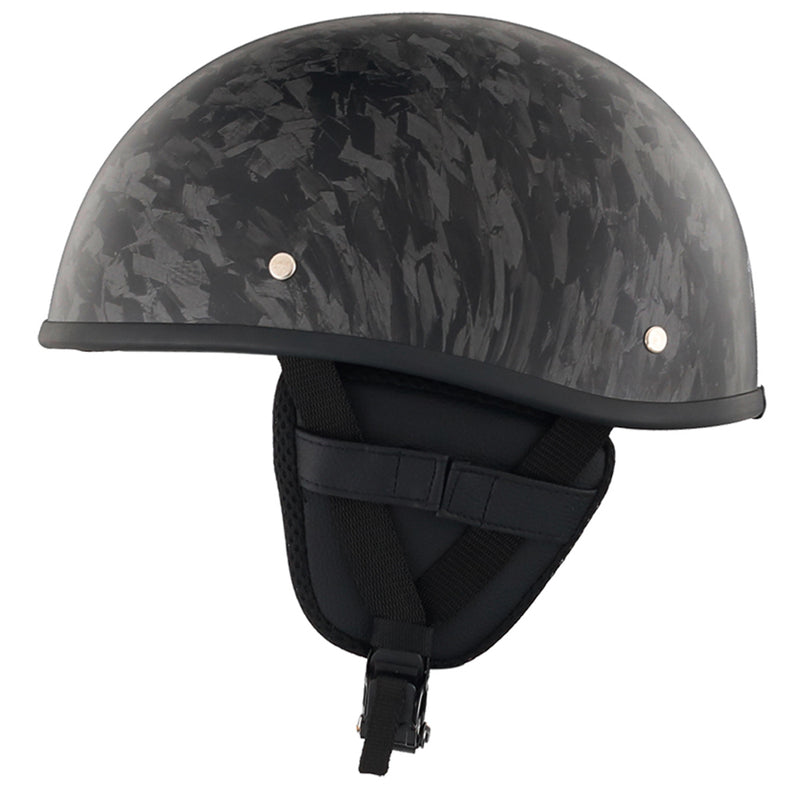 cheap beanie carbon motorcycle helmets YMKJGZS Ultra-Thin Half Helmet, Low Profile Retro Skull Cap Open Face German for Adult Men Women, DOT Approved Cruiser Moped Novelty Comfortable Small Helmet (A,S) : Automotive B1 Beanie LD8 with Carbon