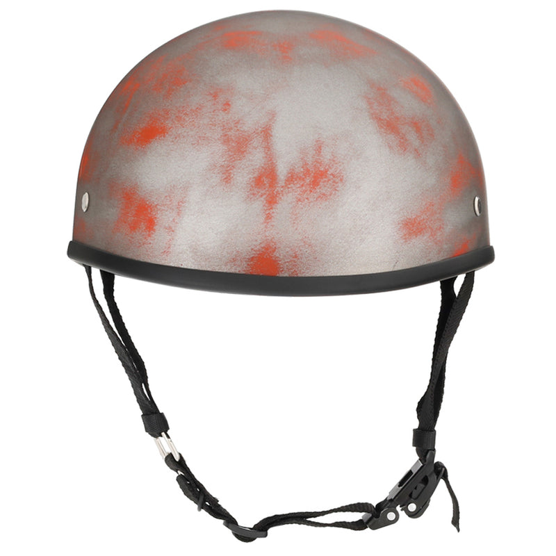 Smallest & Lightest DOT Beanie Helmet - Rust Black