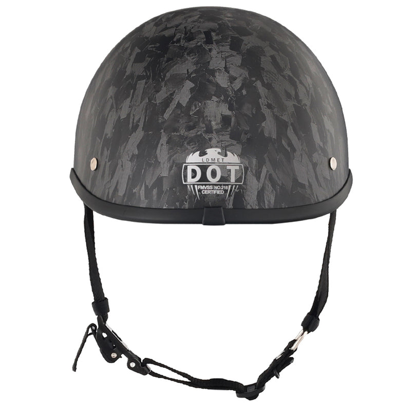 Smallest & Lightest DOT Polo Helmet - Carbon Fiber