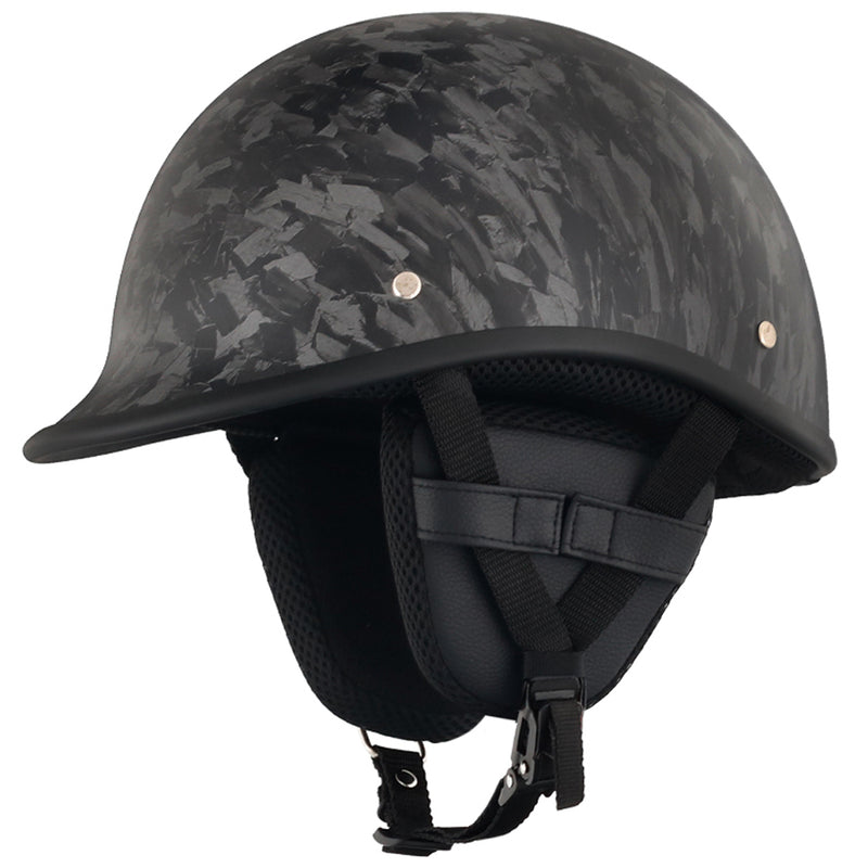 Smallest & Lightest DOT Polo Helmet - Carbon Fiber