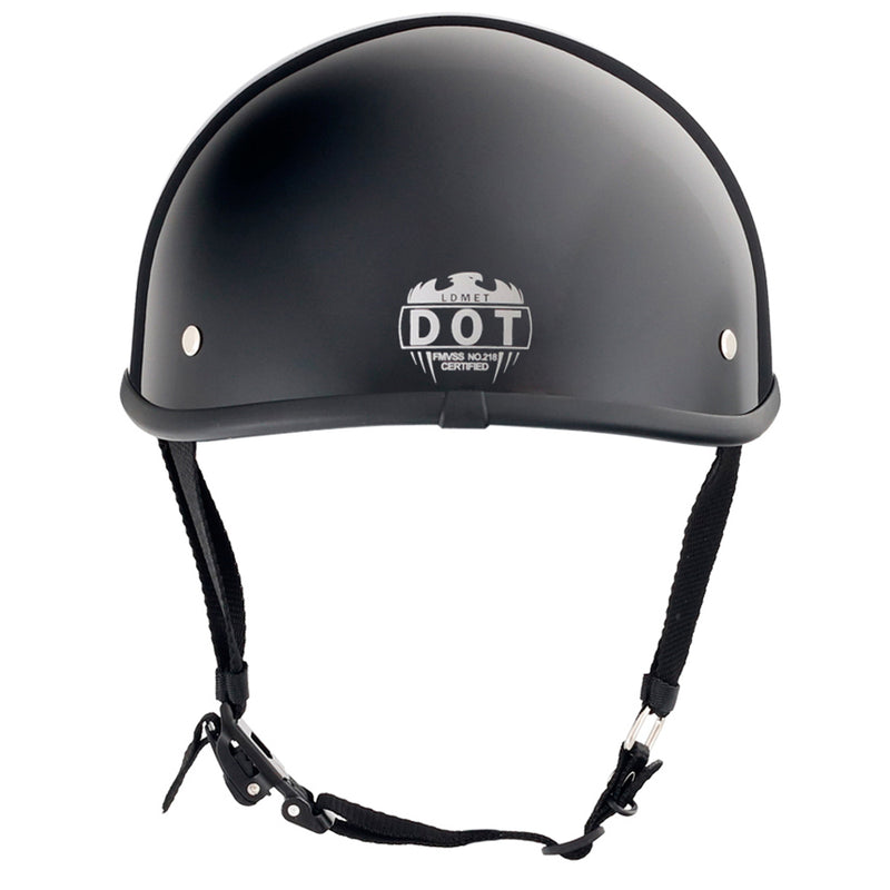 Smallest & Lightest DOT Beanie Helmet - Gloss Black