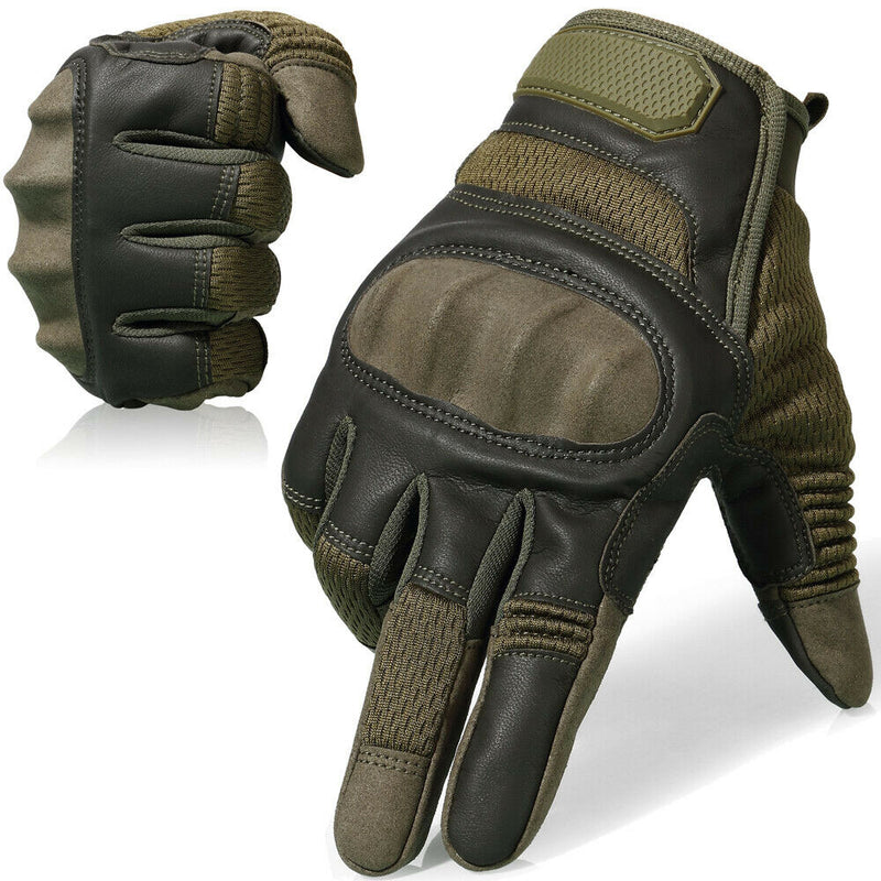 Motorcycle Leather Gloves