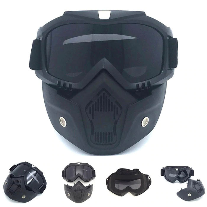 full face motorcycle helmet goggles VMX Mask Made of high quality ABS outer shell Half Helmet Full Riding Goggles