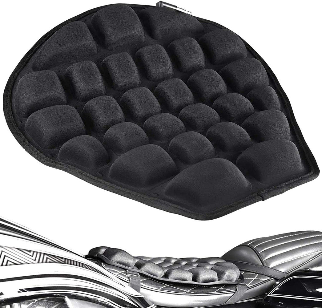 Motorcycle Air Seat Cushion Pressure Relief Ride Seat Cushion TPU  Water-Fillable