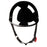 World's Smallest & Lightest DOT Open Face Polo Helmet- Gloss Black