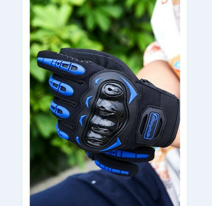 Motorcycle Gloves with Touch Screen Full Finger — Biker Beanie