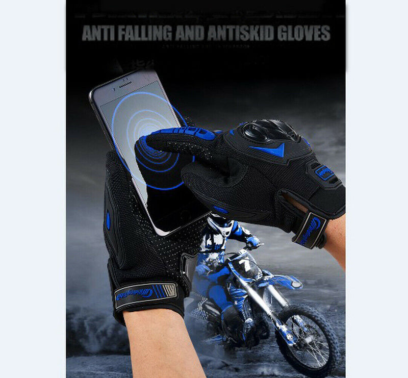 Motorcycle Gloves with Touch Screen - Full Finger
