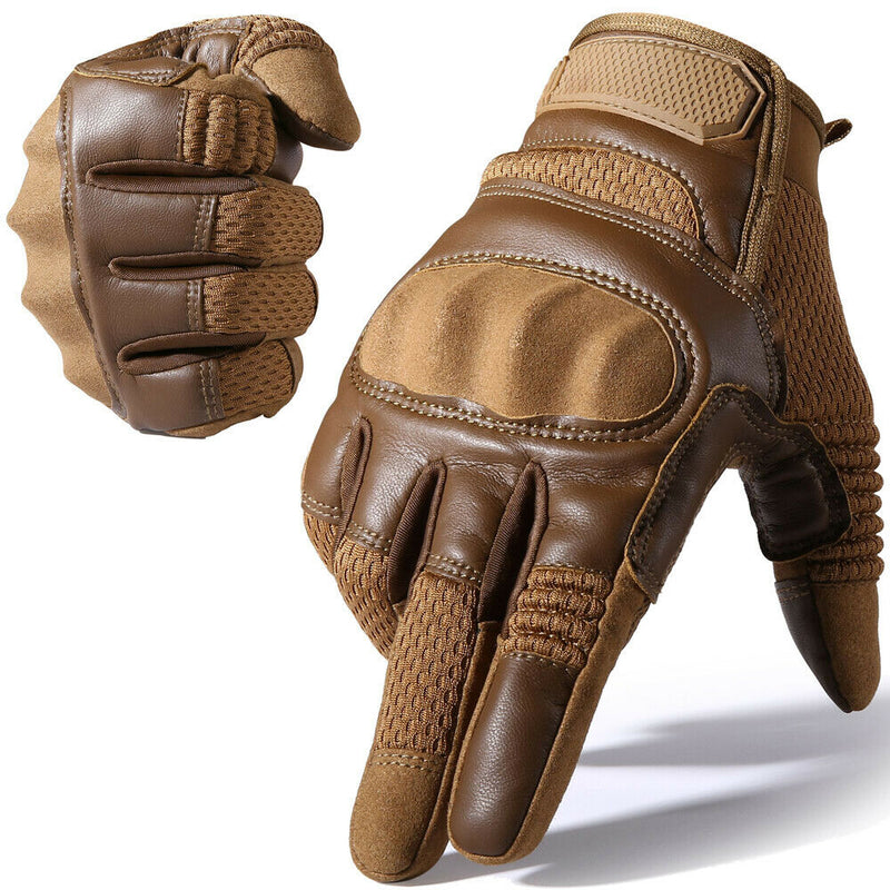Motorcycle Leather Gloves