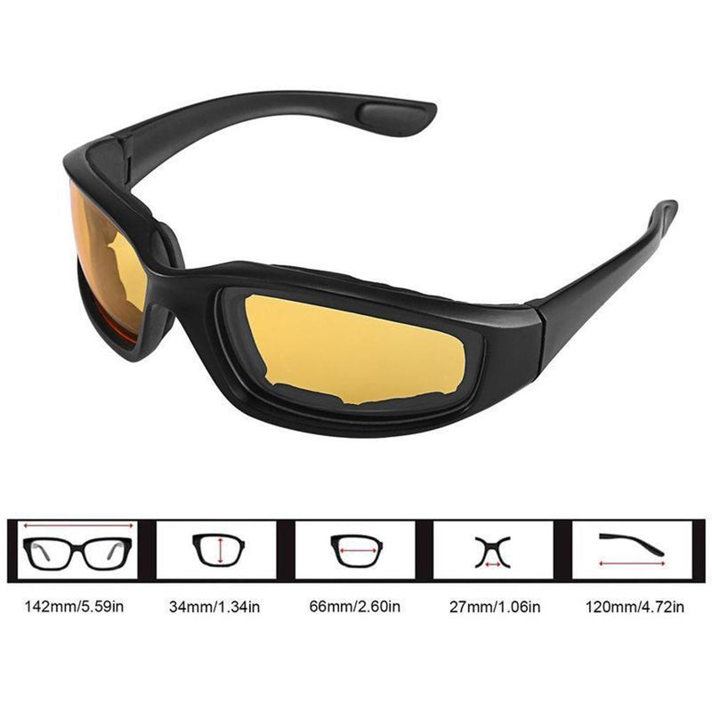 Anti-Glare Motorcycle Glasses — Biker Beanie Helmets