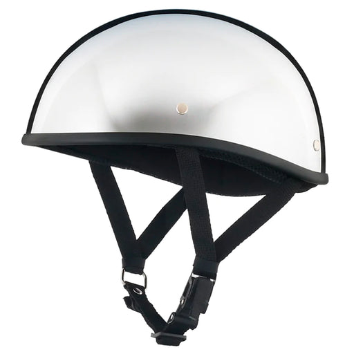 chrome dome motorcycle helmet DOT Beanie Half Helmet
